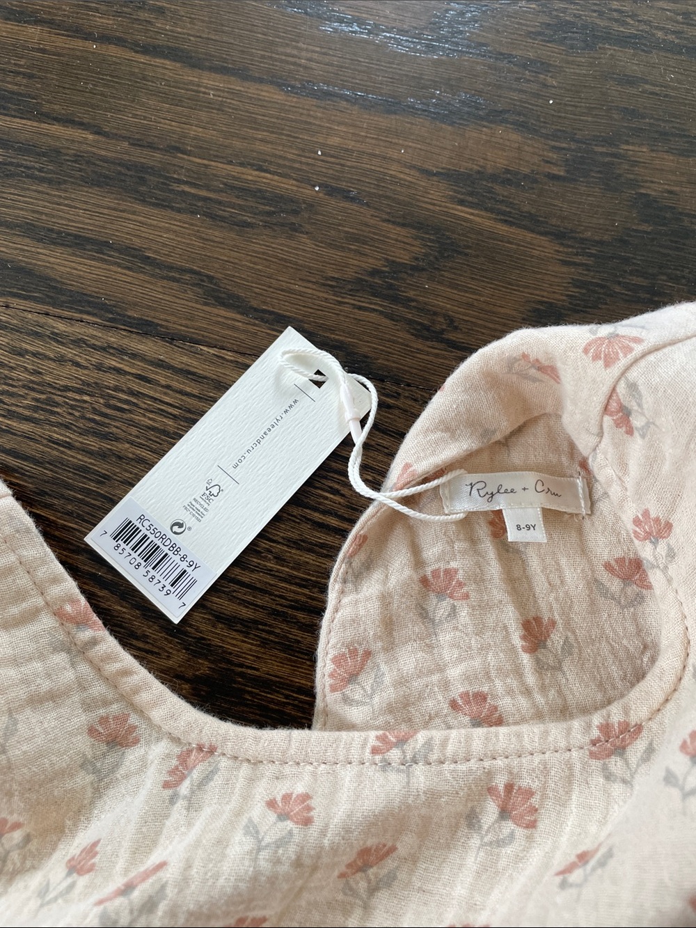 Rylee + Cru top size 8-9 years NWT - Picture 5 of 5